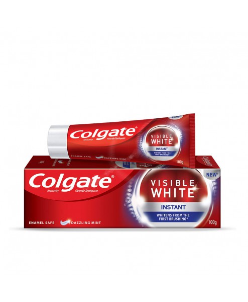 Colgate Visible White Instant Toothpaste  100 gm